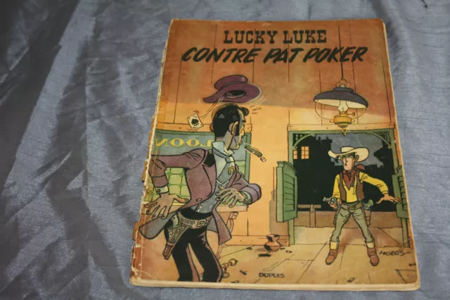 Lucky Luke Contre Pat Poker En 1E Edition 1953 Tbe Cote 500 E 2