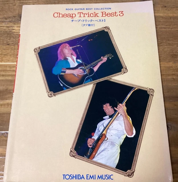 ★楽譜/チープトリック/デイトリッパー/ベスト3/タブ譜/ギタースコア SHEET MUSIC/CHEAP TRICK/DAY Tripper/Best 3/Tablature/Guitar score