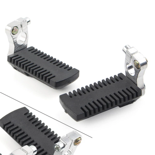 Pedale poggiapiedi con morsetto per cc43 cc47 cc49 Pocket Dirt Bike Mini Scooter ATV