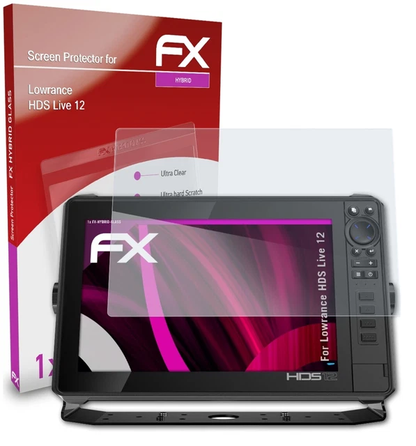 Protection écran AtFoliX Pour Lowrance HDS Live 12 - 3 Pièces - Clair
