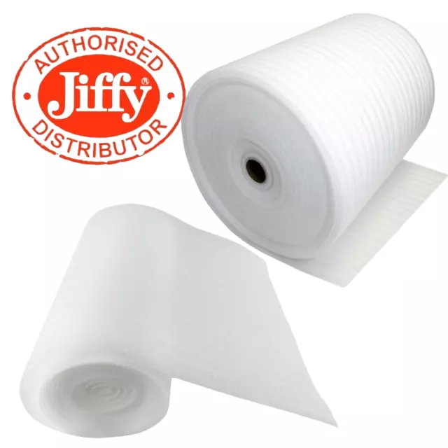 JIFFY FOAM WRAP ROLLS 500mm/4mm PACKING WRAPPING POSTING MOVING PACKAGING