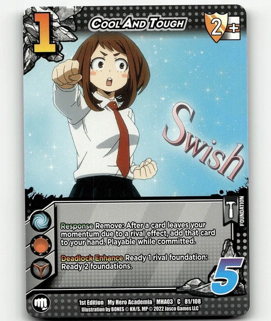 UniVersus Cool and Tough My Hero Academia: Heroes Clash 1st Edition C