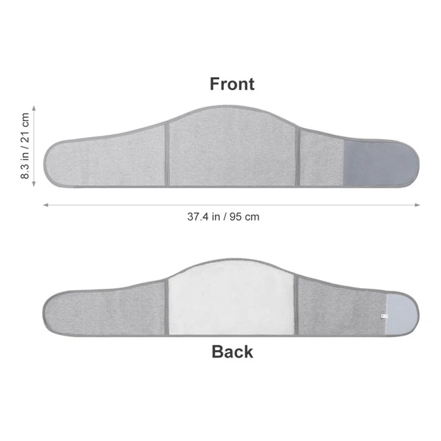 LUMBAR BRACE WOMEN Stomach Slimmer Sweat Wrap Band Body Slimmer £13.85