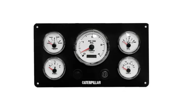 Caterpillar Marine Engine Instruments Panel