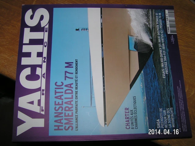 Yachts France n°145 Hanseatic Smeralda 77M Charter Riva Virtus 63