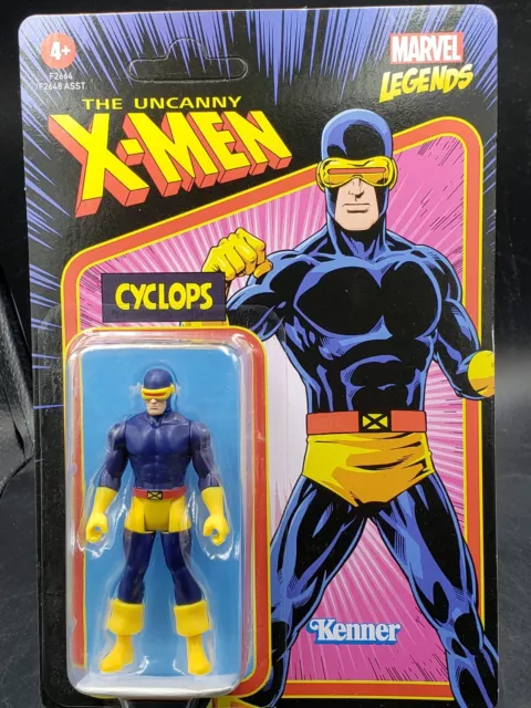 Marvel Legends Retro The Uncanny X-Men 3.75 Cyclops; Hasbro Kenner