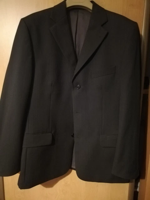 Costume Homme Armand Thiery 2 Pièces Gris Taille 54 - Laine - Neuf Sans étiquettes - Coupe Classique