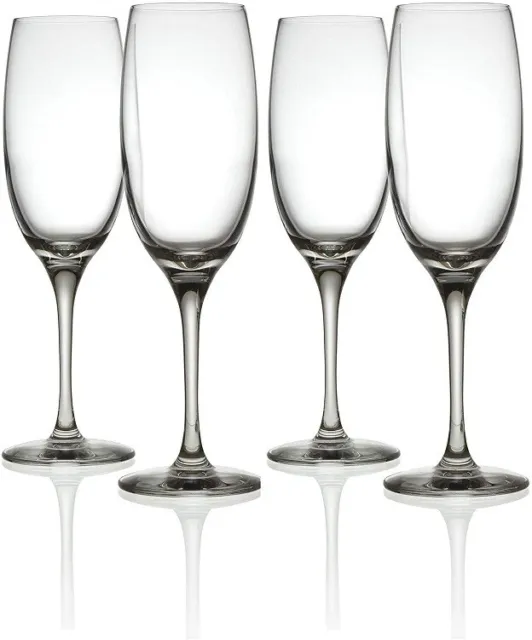 Mami Xl, Set Di 4 Bicchieri Per Spumanti E Champagne In Vetro Cristallino Sg119/