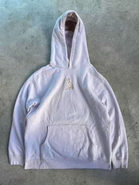 Authentic OVO Octobers Very Own Classic Owl Hoodie Sz 2X XXL Pink *RARE
