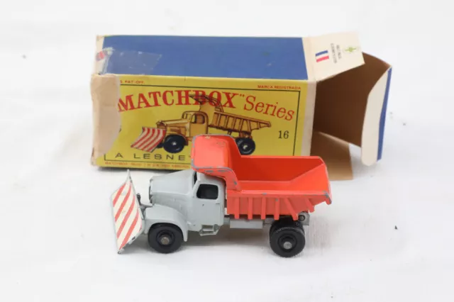Matchbox cheap snow plow