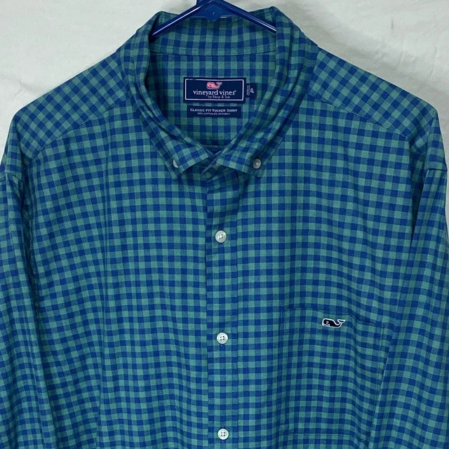VINEYARD VINES TUCKER Men’s L/S Casual Shirt Size X-LARGE Color MULTI Plaid