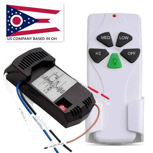 Ceiling Fan Remote Receiver Dl 1167rys 02 Shelly Lighting