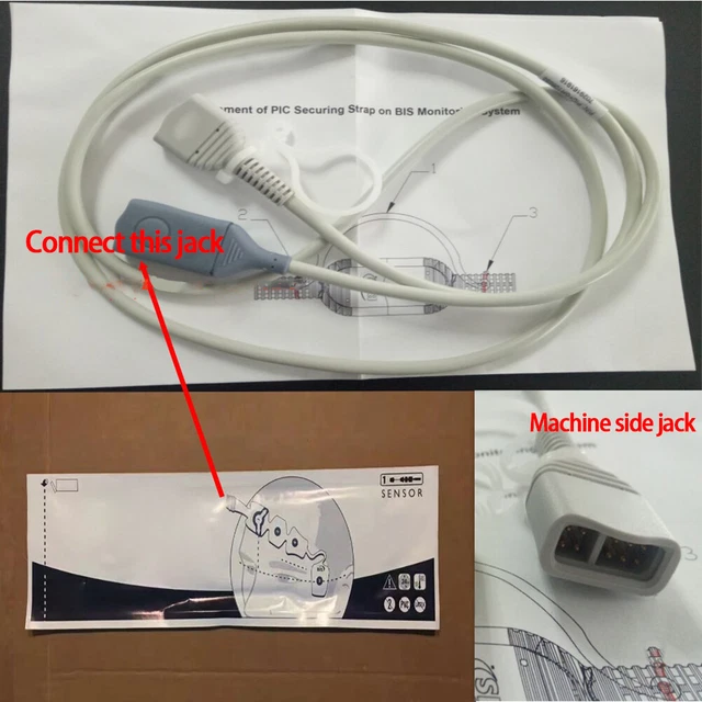 1Ppc For Philips BIS EEG Cable 10-Pins M1034-61630