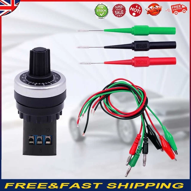 1/ 10 Pz Universale Auto Airbag Simulatore Strumento Di Rilevamento Emulatore Resistore Bypass Guasto Trovare Strumento Di Riparazione Diagnostico Air Bag SRS - Foto 7