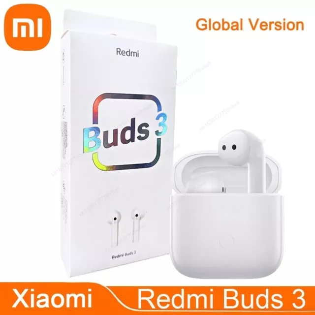 Xiaomi Redmi Buds 3 Auriculares Bluetooth , version GLOBAL,  blanco, ENVIO 24H