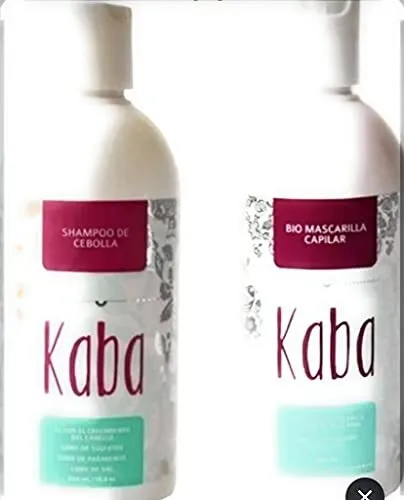 Kaba KABA Shampoo de Cebolla + Bio mascarilla Capilar