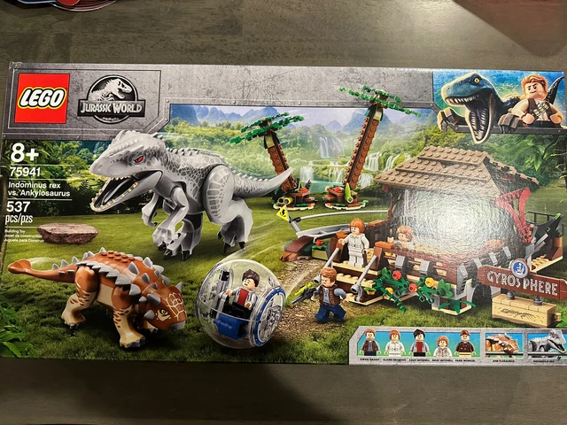LEGO JURASSIC WORLD Indominus rex vs. Ankylosaurus Set 75941 New ...