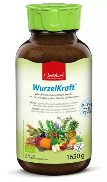 P. Jentschura WurzelKraft 1650g - BIO (178,79€/1kg) + frei wählbare Gratisproben