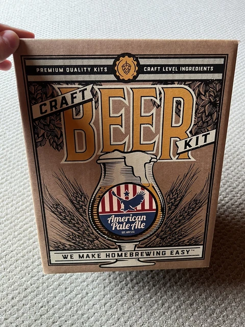 Kit de elaboración casera Craft A Brew nuevo en caja kit premium americano PALE ALE!