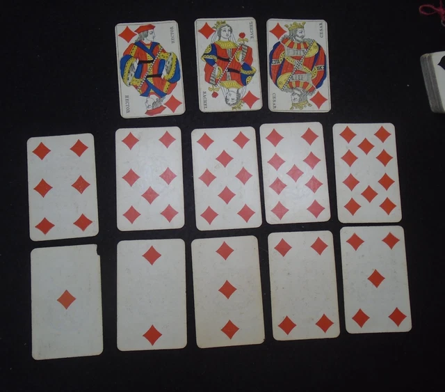 Jeu de cartes complet isolated on white Photo Stock - Alamy