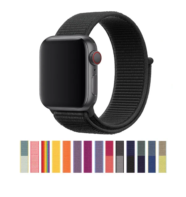 Armband für Apple Watch Series Ultra 8 7 6 5 4 3 2 1 SE/ 38 - 45mm Nylon Sport