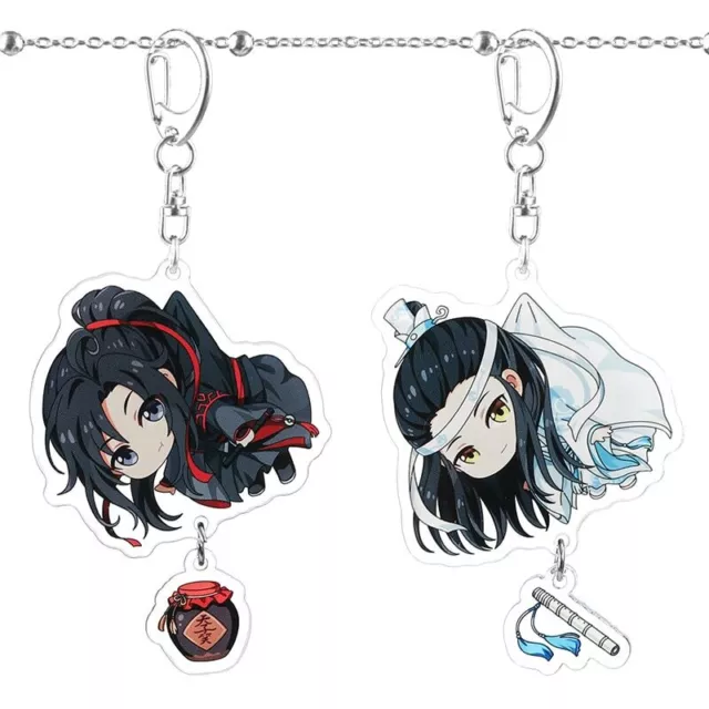 Mo Dao Zu Shi Arcylic Key Chain Wei Wuxian Lan Zhan Jiang Cheng Props