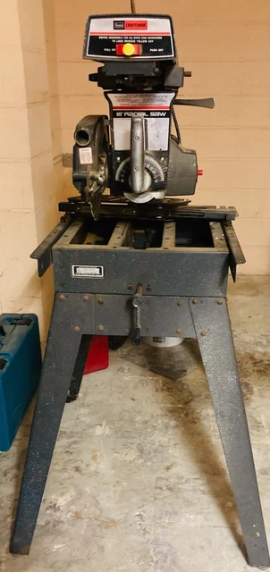 Craftman 10" Radial Saw with attached stand