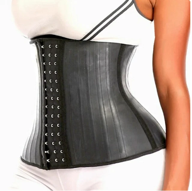 LATEX WAIST TRAINER 25 SteelBone LongTorso Underbust Corset Cincher