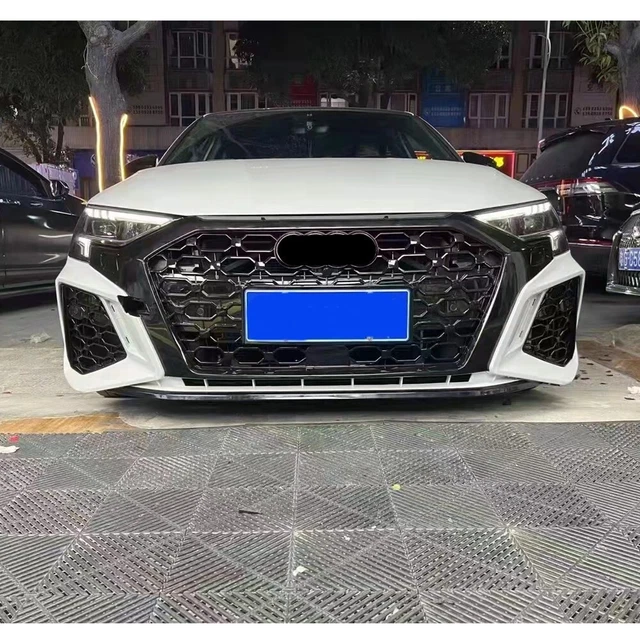 Frontspoiler Für Audi A3 8Y Sportback 2020-2024 - Sportliche Lippe In Schwarz