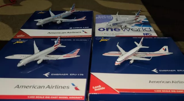 Gemini Jets - NG Models 1:400 American Airlines Lot (4)