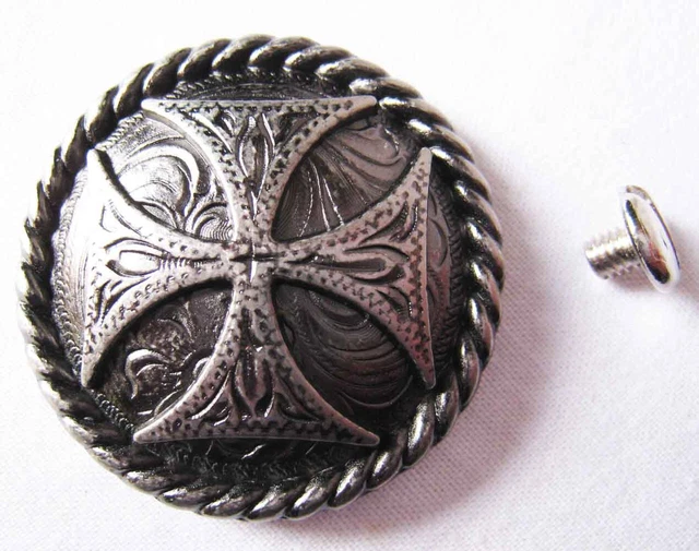 CONCHAS  CONCHO  MALTESER KREUZ  BIKER   - Ref.953
