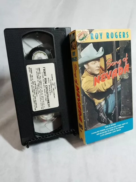 SONG OF NEVADA Roy Rogers Dale Evans NR VHS HTF Western $4.99 - PicClick