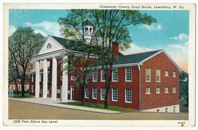 Greenbrier County Court House, Lewisburg, West Virginia