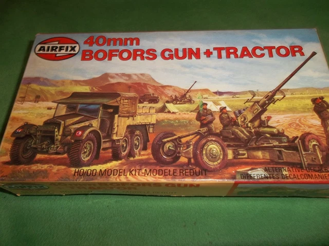Maquette 1/72 Bofors 40 Mm Gun & Tractor – Airfix – Occasion