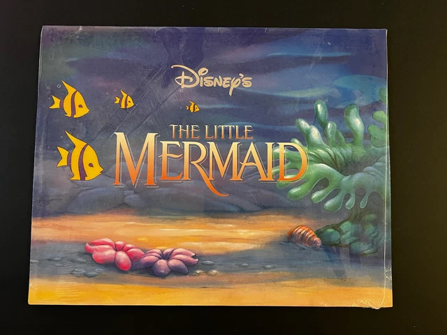 The Little Mermaid Disney Set Of 4 Exclusive Lithograph Portfolio Brand New The Little Mermaid Disney Set Of 4 Exclusive Lithograph Portfolio Brand New