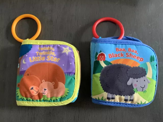 Kidsbooks Favorite Songs Baby Soft Cloth Crinkle Books Twinkle Little Star Sheep