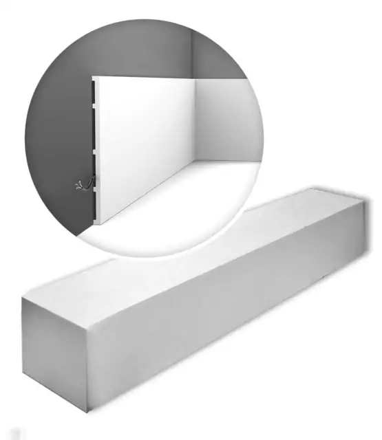 Orac Decor SX207-box MODERN SQUARE Skirting 1 Box 10 pieces | 20 m