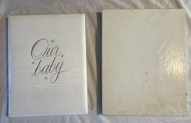 Vintage Our Baby Book Beige Better Homes and Garden Unisex Boy Girl Unused 1973