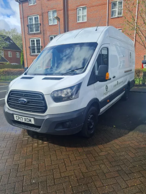 2017 FORD TRANSIT T350 L4 H3 XLWB RWD EURO 6 JUMBO 130BHP new engine