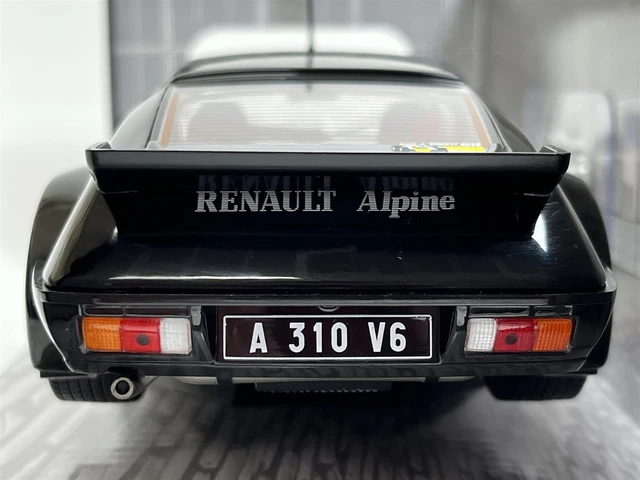 Alpin A310 Paquet Gt 1983 Noir 1:18 Echelle Solido 1801205 3