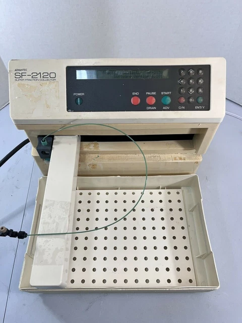 Advantec SF-2120 Super Fraction Collector w Tray - 60D Warranty - see Video