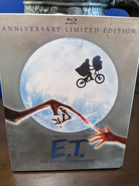 E.T. The Extra Terrestrial SteelBook (Blu-ray y DVD) 1982 - ¡COMO NUEVO ESTUCHE Y DISCOS!¡!