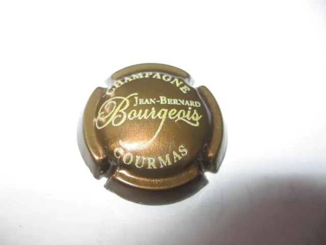 1 capsule de champagne Bourgeois Jean Bernard N°16 marron et or