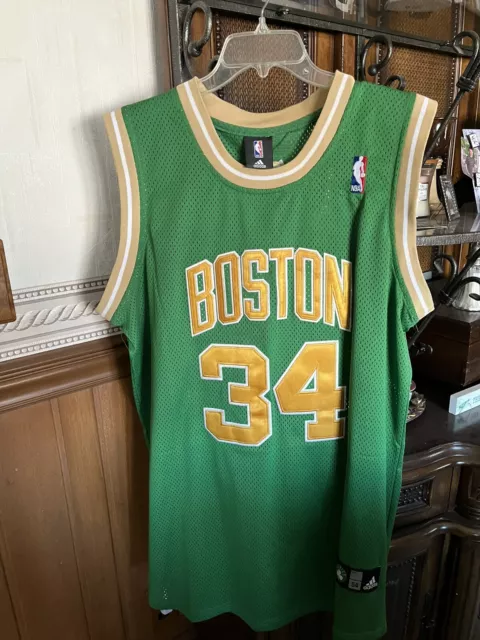 boston celtics Pierce jersey Gold Lettering xl mens