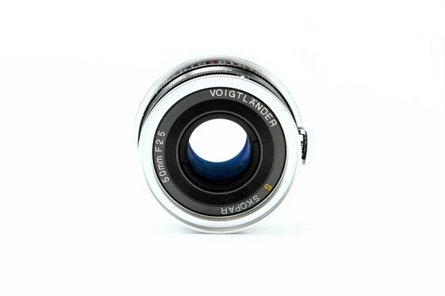 Voigtlander S Skopar 50mm F2.5 Standard Prime Objectif pour Nikon S De Japon F/S 3