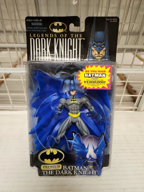 1998 Kenner Elseworlds Legends Of The Dark Knight Batman Blue Cape Rare NIP
