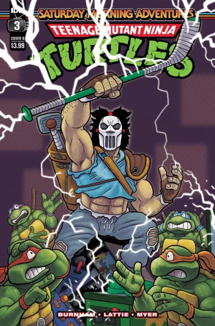 Teenage Mutant Ninja Turtles Saturday Morning Adventures #3 Cover B NEW 00321