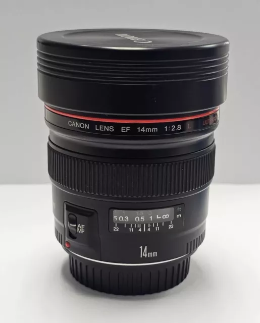 Canon EF 14mm f/2.8 L USM Ultrasonic Lens Ultra Wide Angle