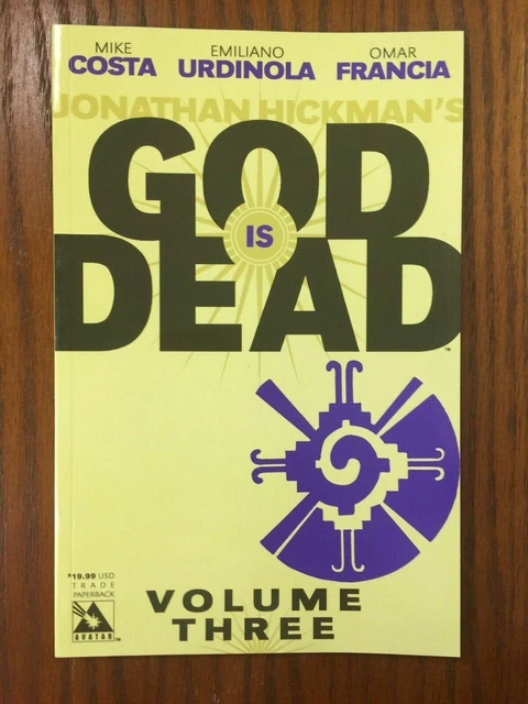 God is Dead tpb vol 3 HICKMAN COSTA URDINOLA reprints #13-18 AVATAR BRAND NEW NM
