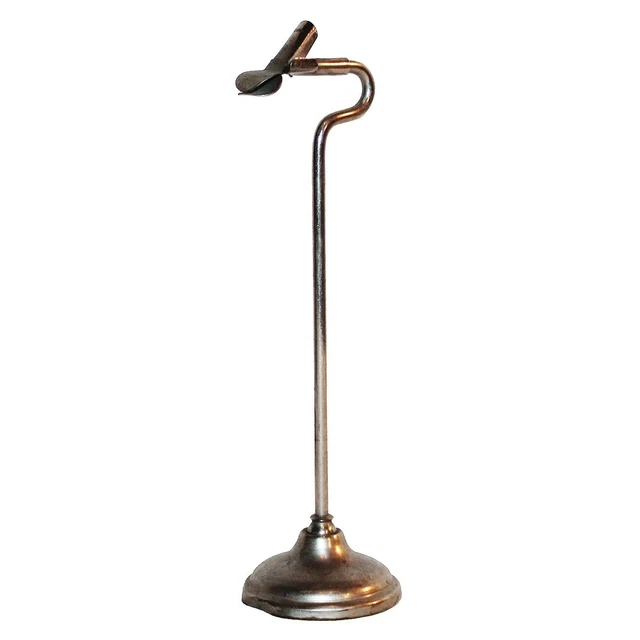 Lot De Petits Présentoirs De Vitrine Anciens - Métal Argenté - Style Art Nouveau